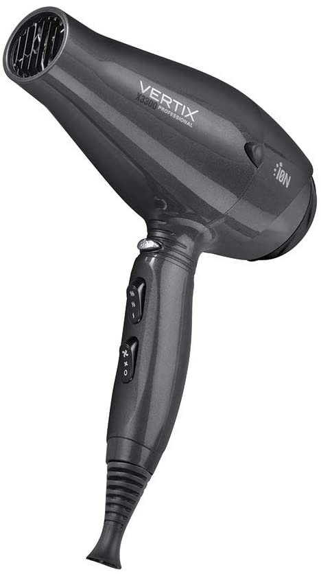 Secador de cabelo profissional Vertix X3300 ION - 2200W/127V, Vertix, Cinza​