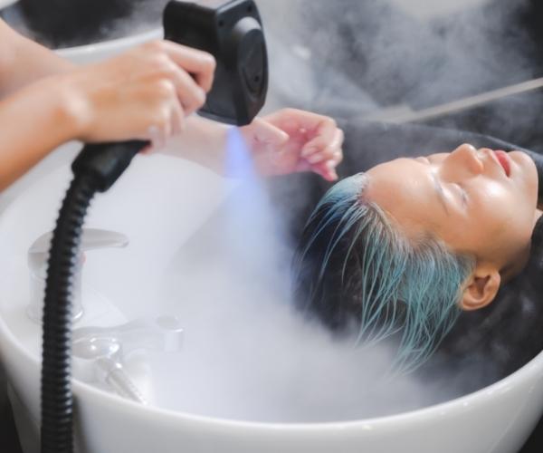 Como usar vapor de ozônio no cabelo